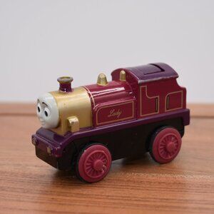 LADY Motorized Engine Battery Operated Train Diecast Train Thomas Friends Works
